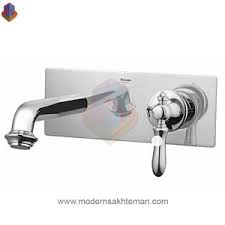 روشویی تو کار یک تکه /دو تکه کروم زیگموندbrass